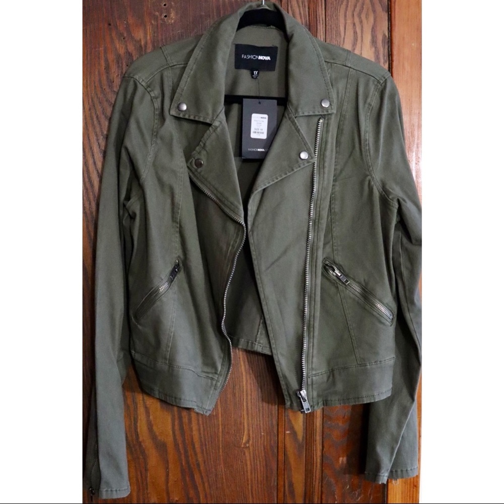 Ride For Me Olive Jacket